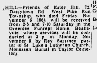 funeral notice